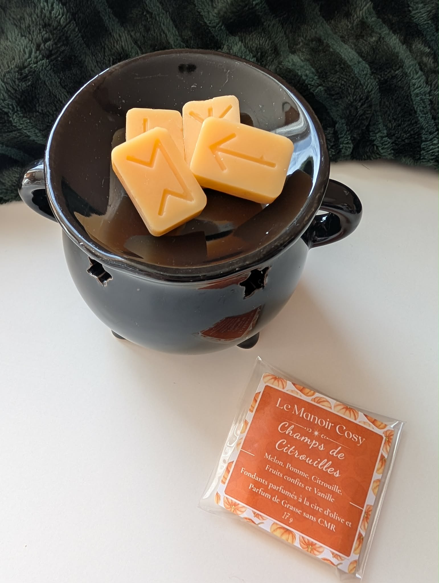 fondants runes champs de citrouilles