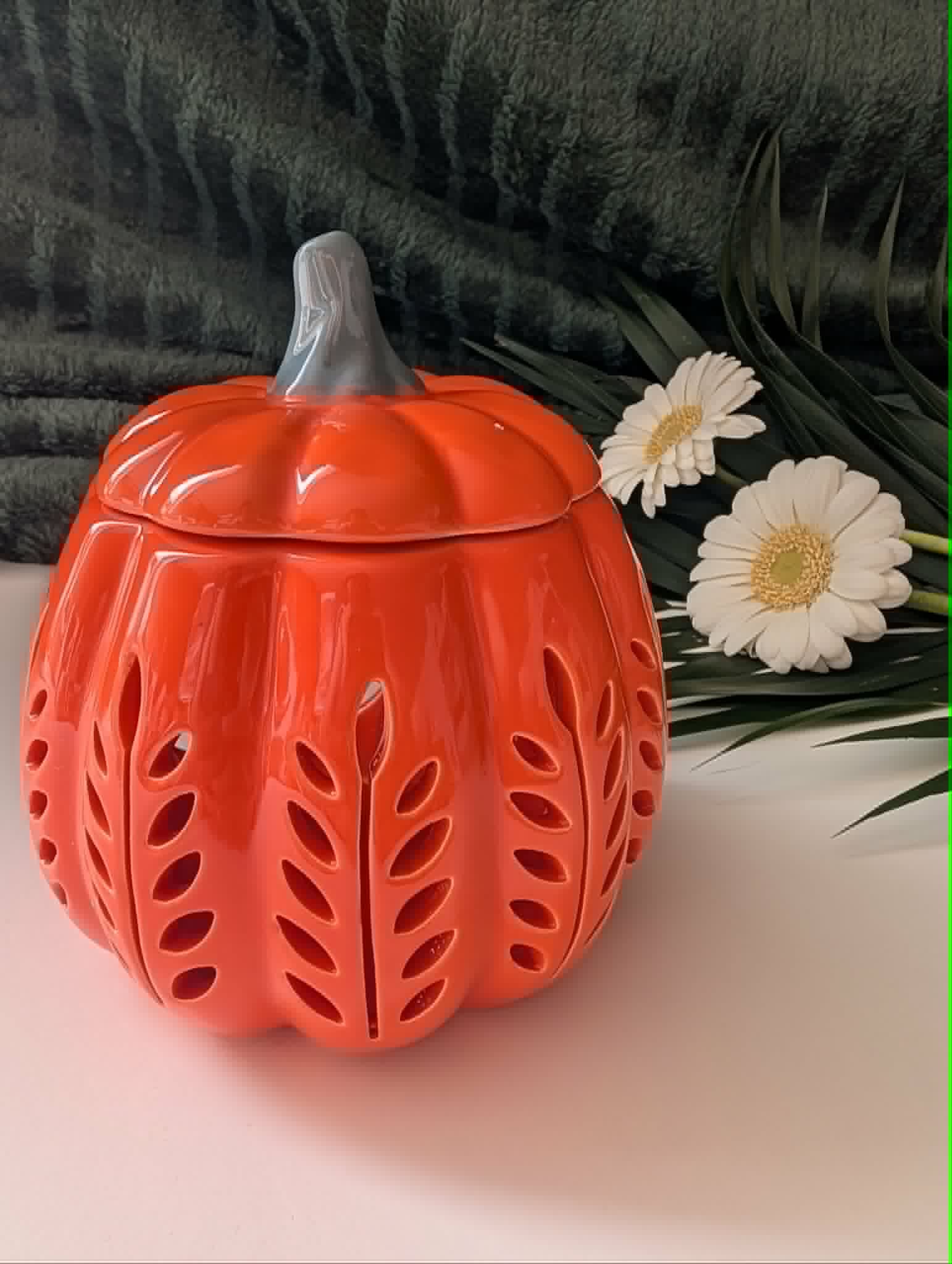 Brûleur de fondants parfumés - Citrouille Orange brûleur de fondants parfumés citrouille orange