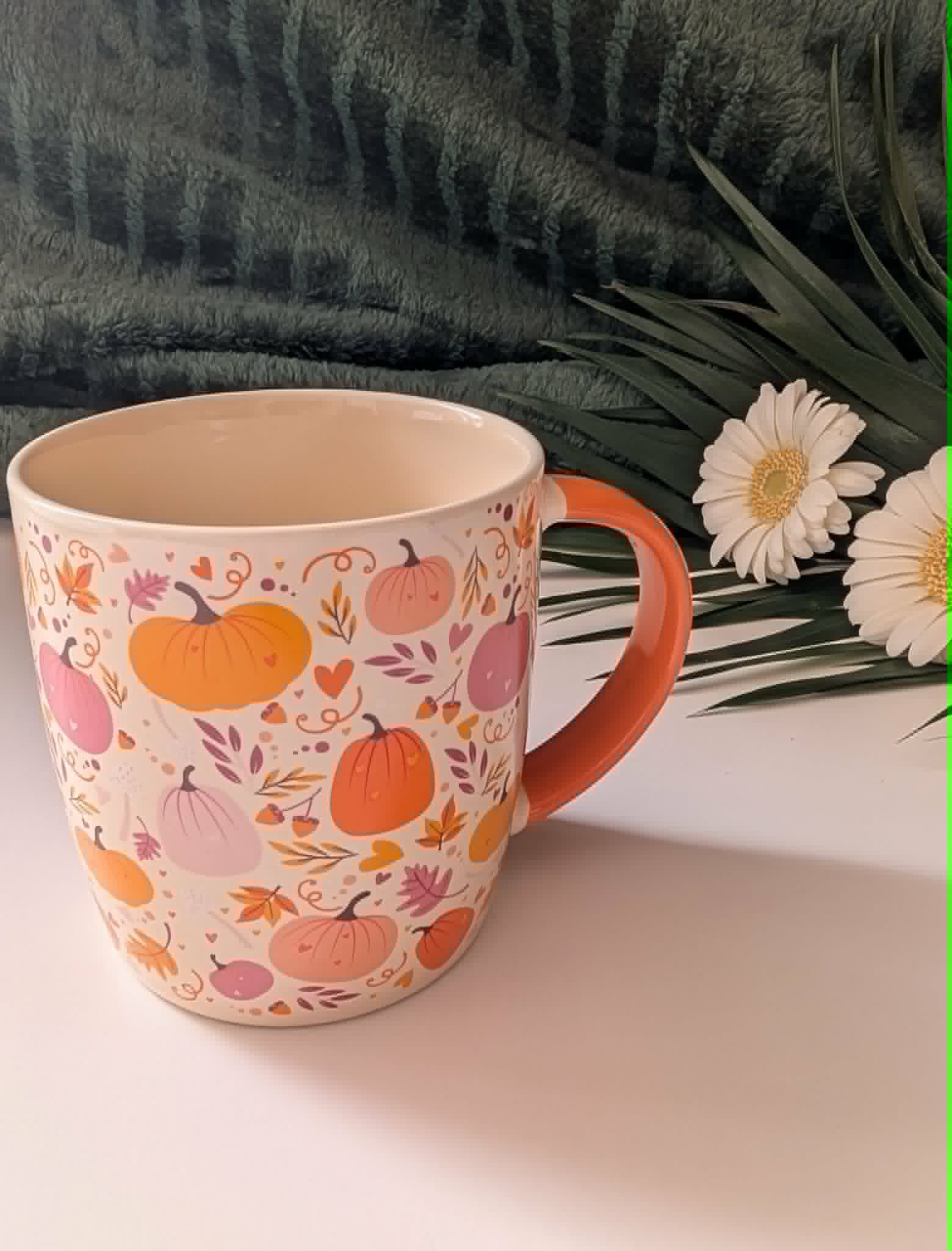 Mug - Citrouille Rose et Orange mug citrouille rose et orange